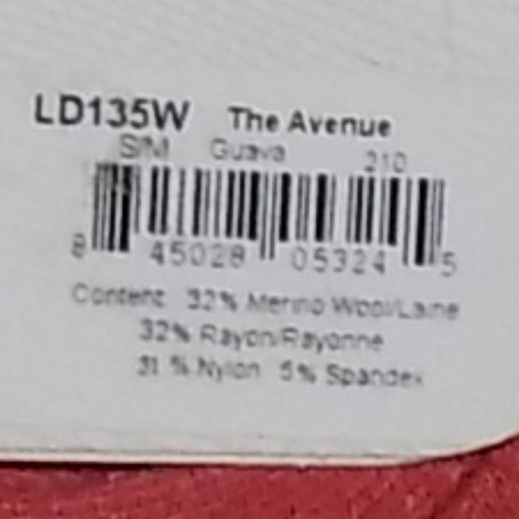 New Sockwell Cashmerino The Avenue Guava socks S/M - Picture 4 of 5